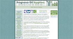Desktop Screenshot of fragranceoilsuppliers.com